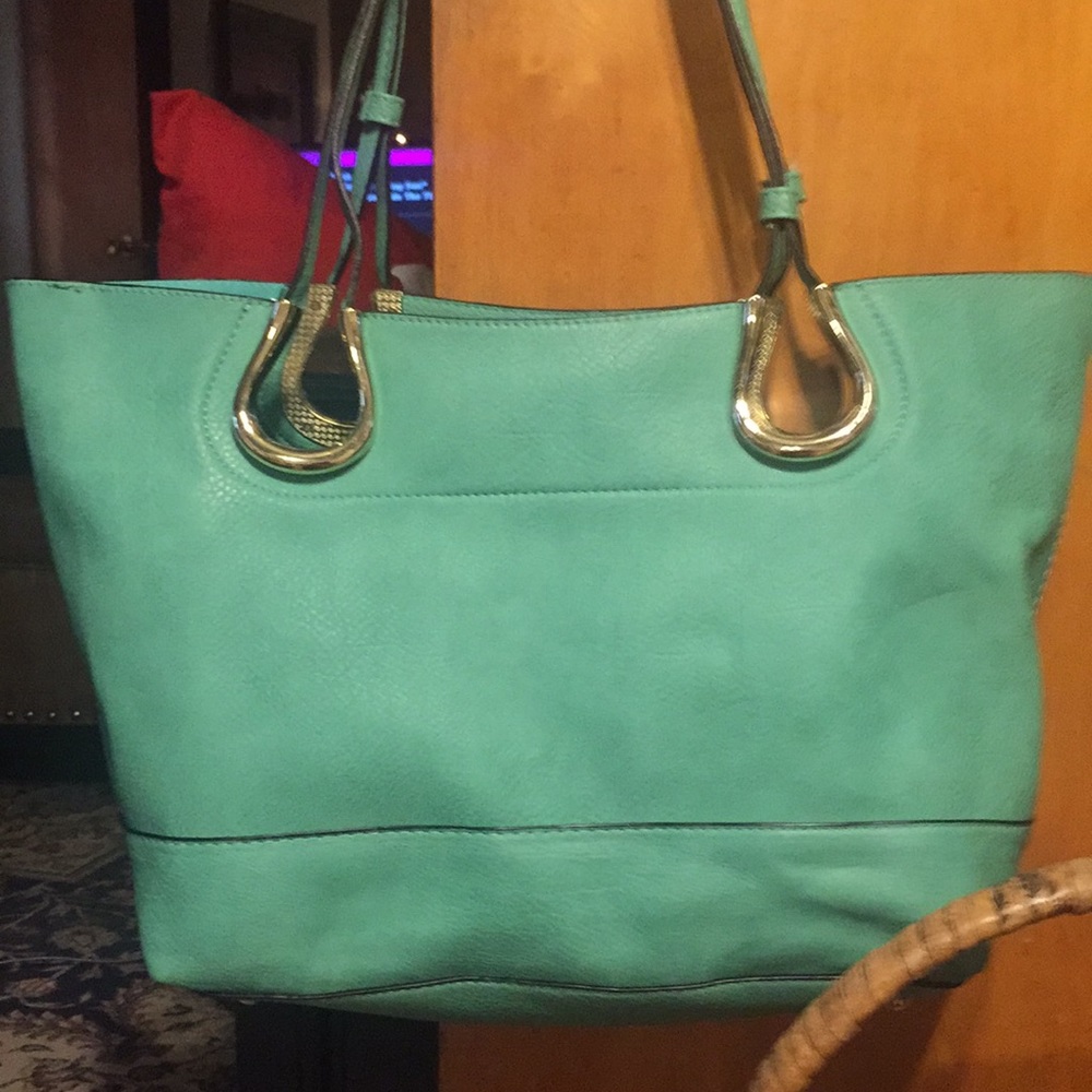Turquoise purse